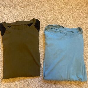 Pact Maternity 3 quarter length shirts - 2